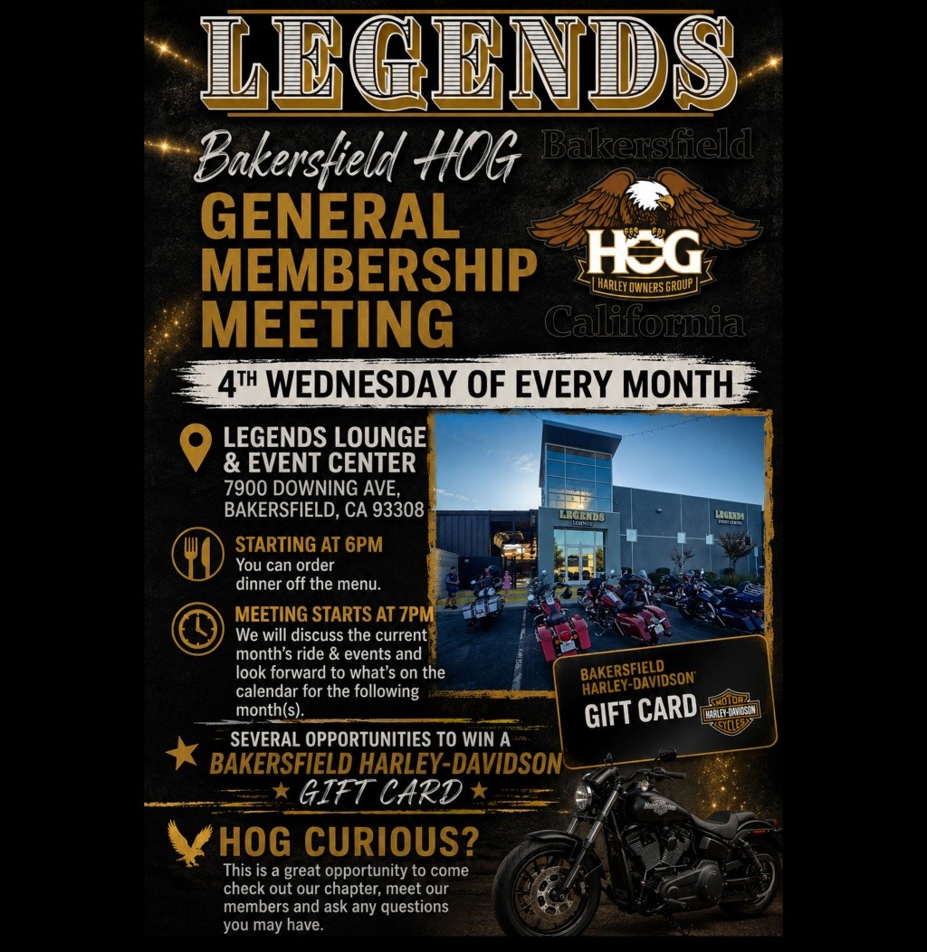 Bakersfield H.O.G. Chapter #1580 | Bakersfield CA