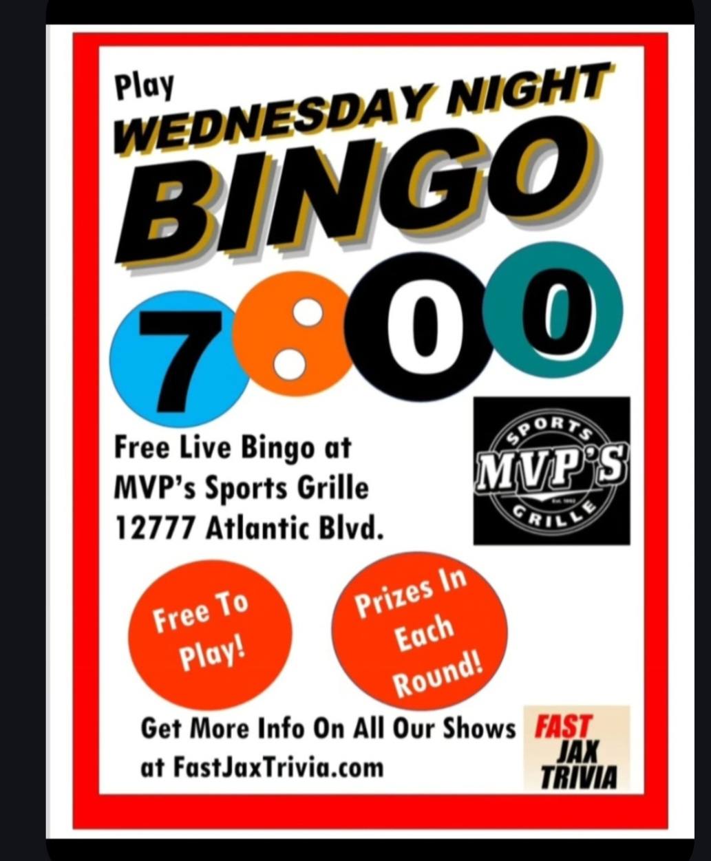 Fast - Bingo is back on Tuesday Nights! Join us for Tuesday Night # ...