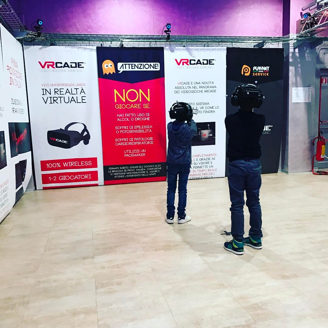 Playnet - VRCADE in azione! Prima installazione in Italia 🇮🇹 presso ...