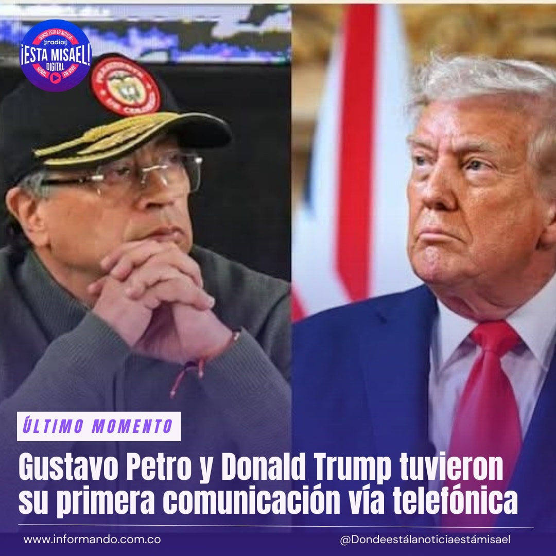 Donde - 🔴 Gustavo Petro y Donald Trump tuvieron su primera comunicación ...