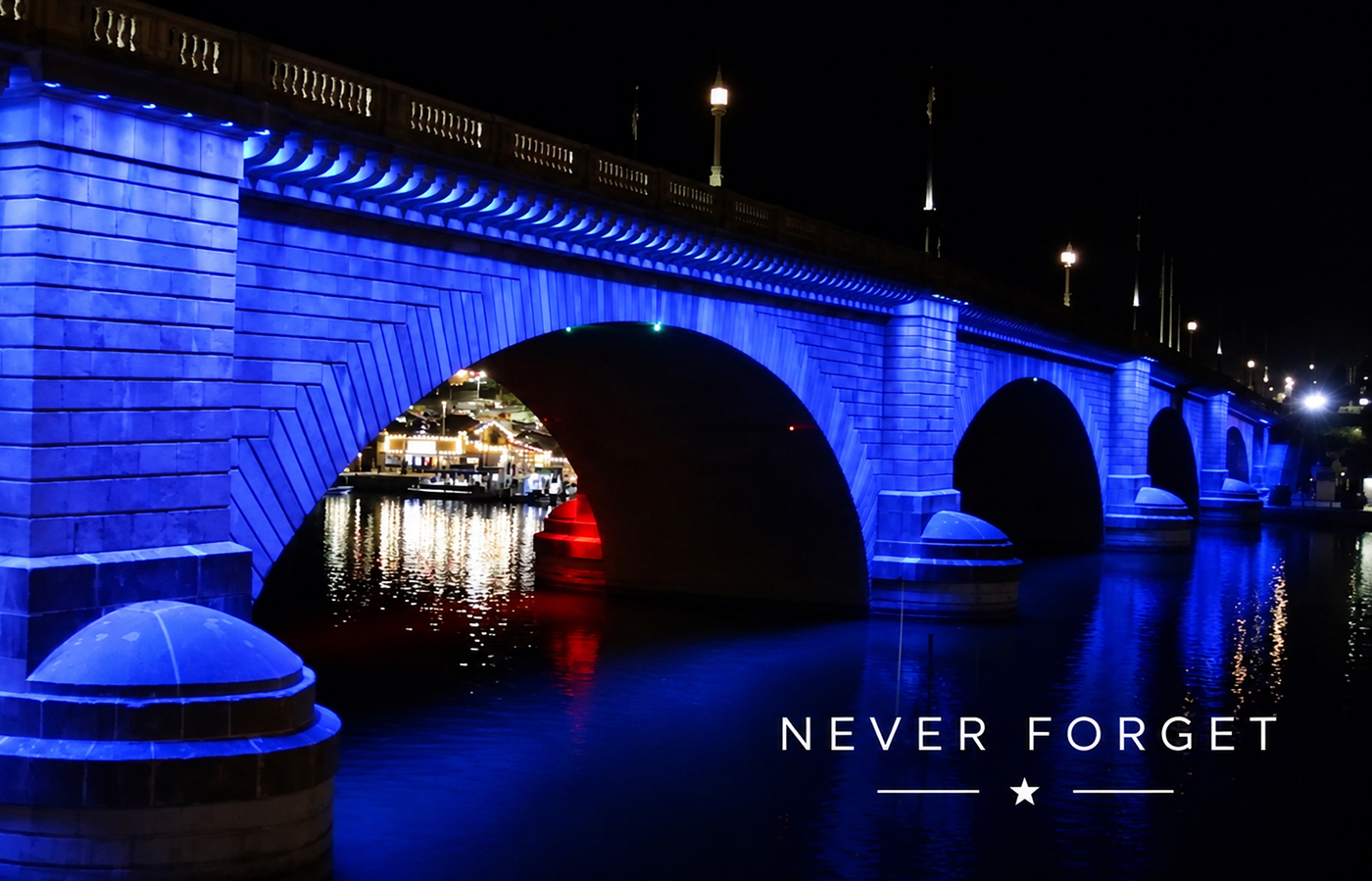 London Bridge in Lake Havasu City, Arizona, 1972