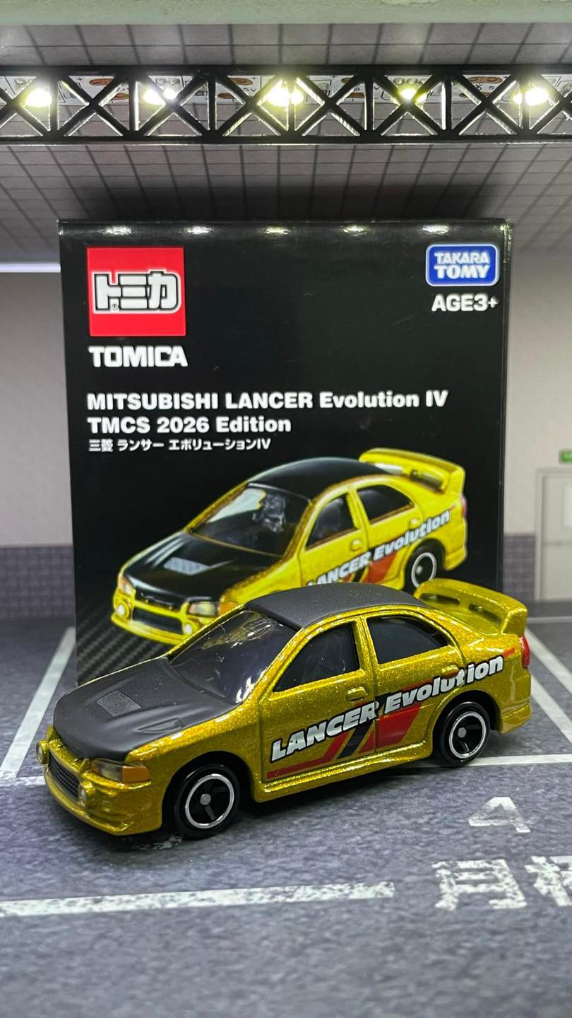 トミカ 三菱 ランサーエボリューションIV TMCS 2026 限定 マレーシア