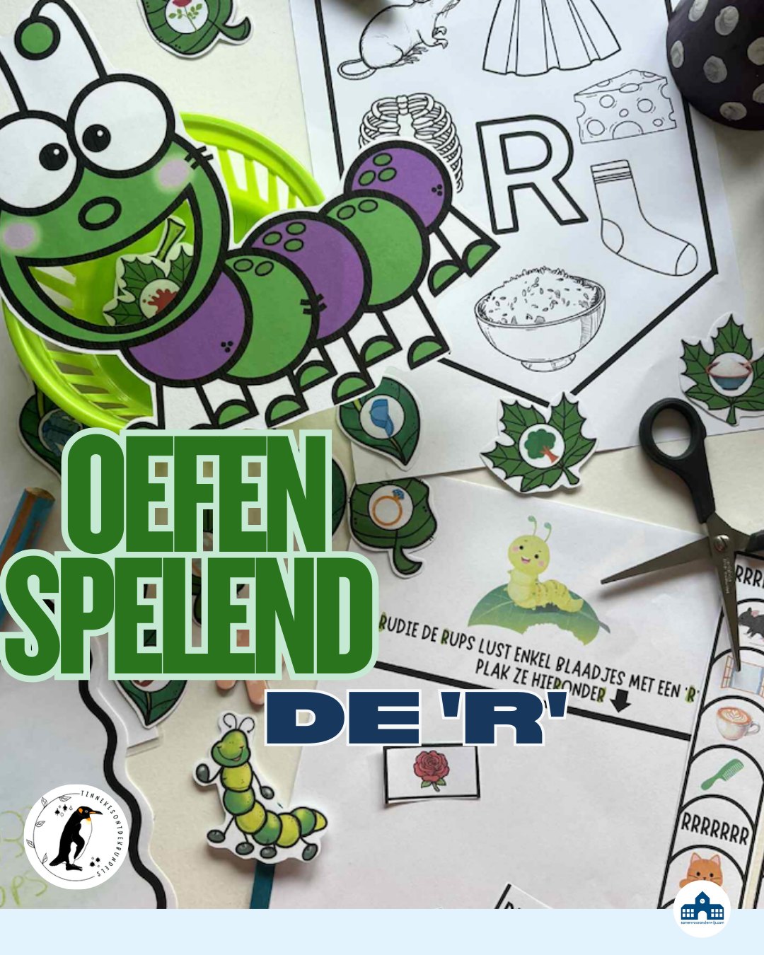 🐛🔤 Oefen spelend de ‘R’ met Rudie... - Samen Voor Onderwijs | Facebook