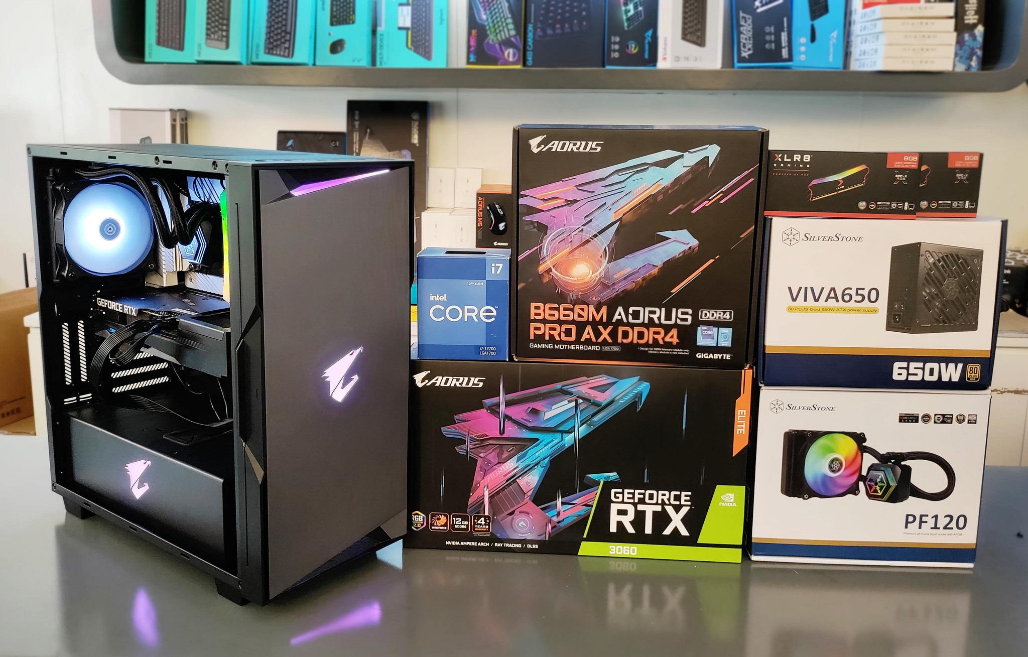 WSG Gaming PC Core i7 with RTX 3060 !!! ✓ Intel Core i7-12700 