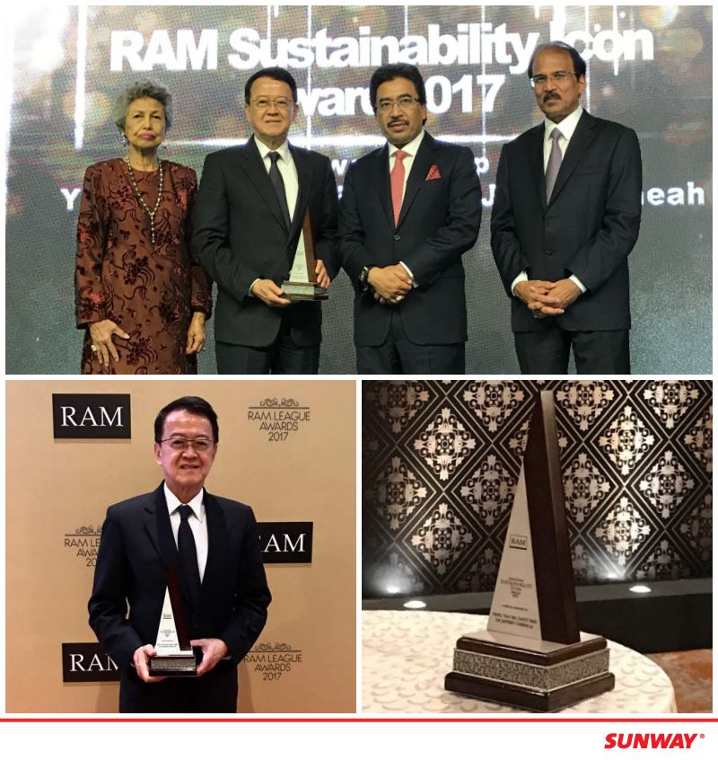 Sunway - At the recent RAM League Awards. Our Founder and Chairman ...