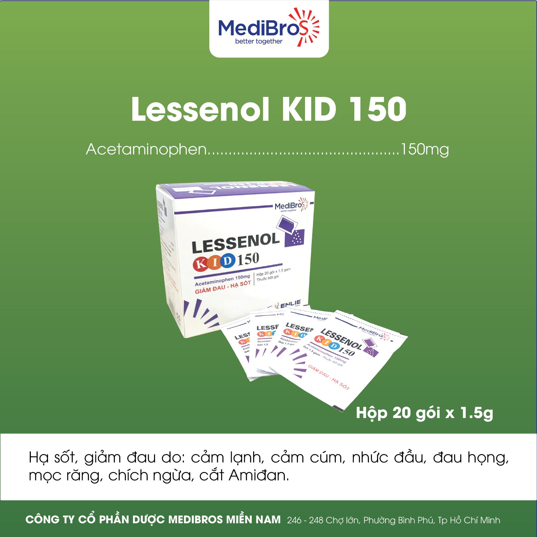 Công - 🌡️ LESSENOL KID 150 – GIÚP GIẢM SỐT & GIẢM ĐAU CHO TRẺ 🌡️ ...