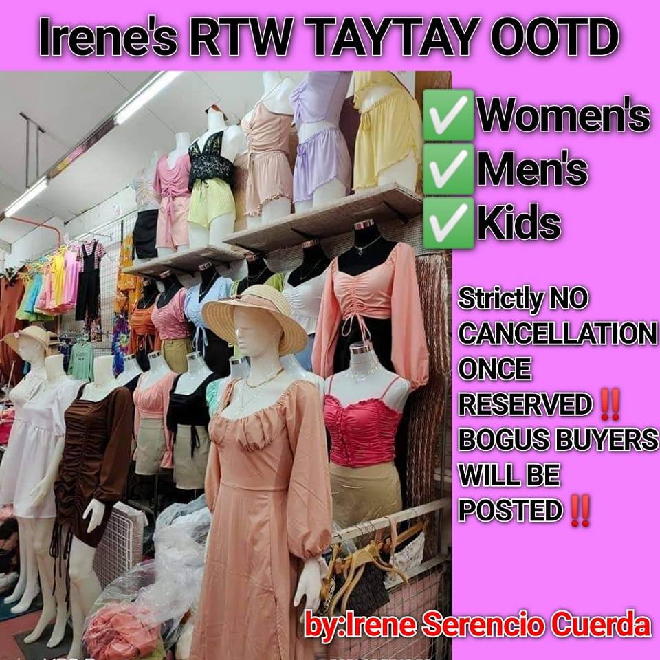 Irene's RTW Taytay OOTD added a... Irene's RTW Taytay OOTD