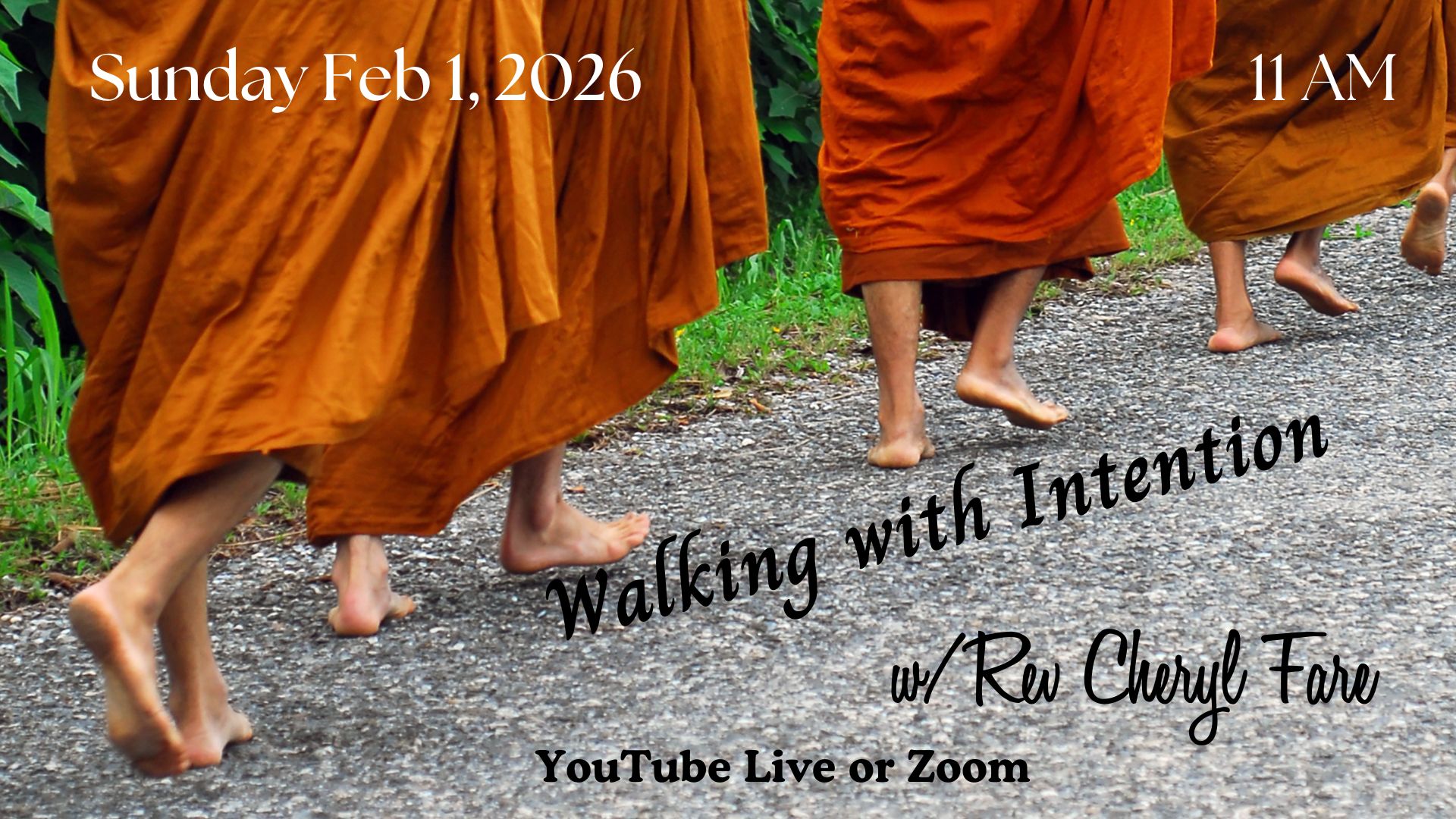 Unity - With the Monks Walk for Peace and Jesus of Nazareth as our ...