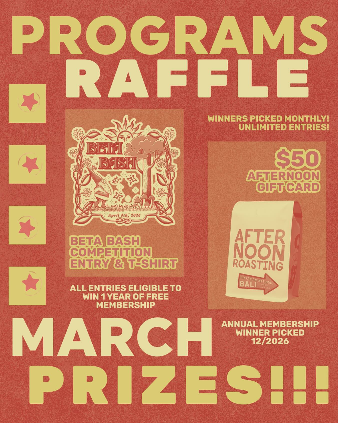 The Knot - March raffle prizes just dropped 👀 Take any 4 classes at The ...
