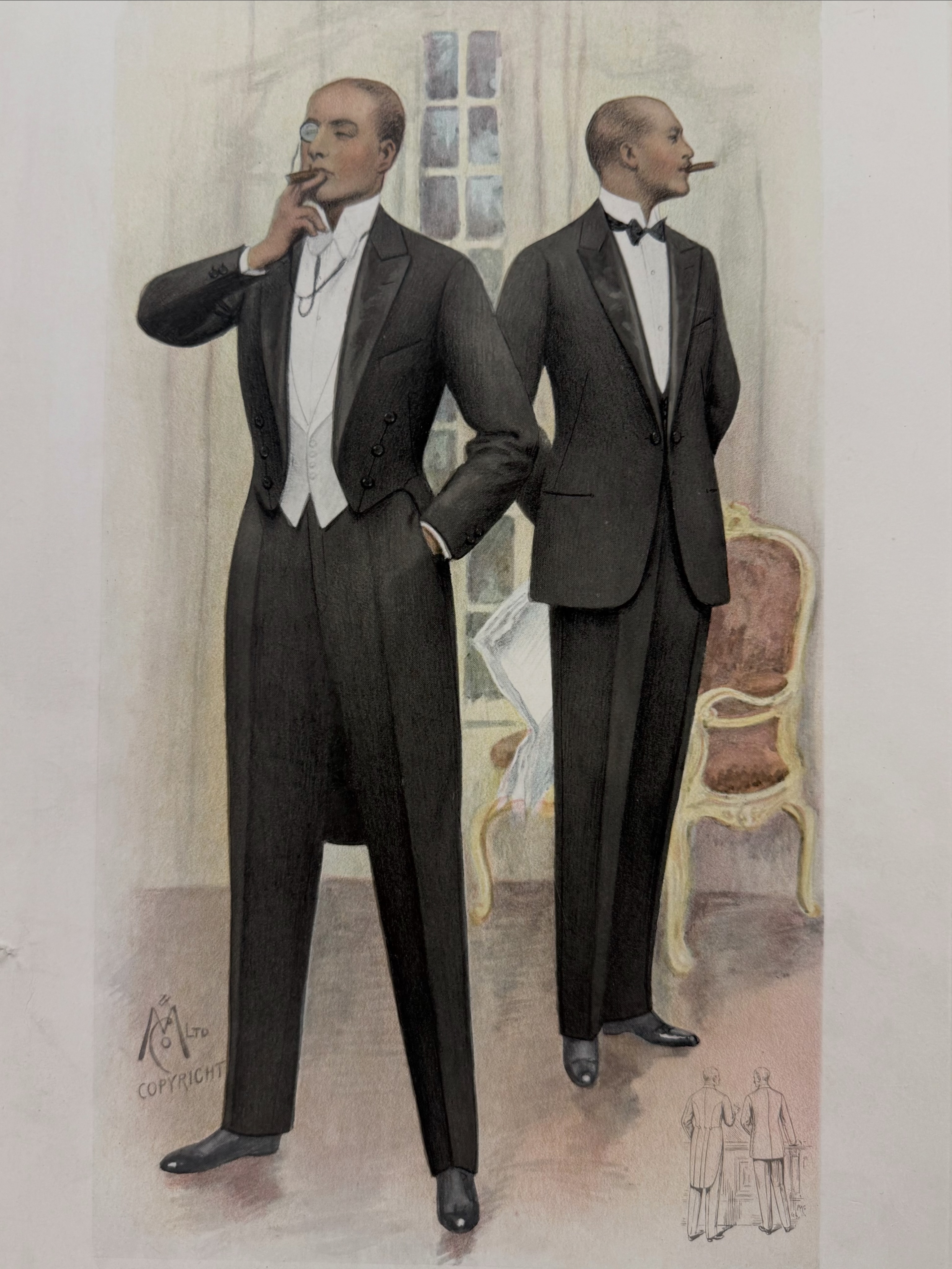 A.MARCHESAN - This is a truly superb smoking jacket, which is 
