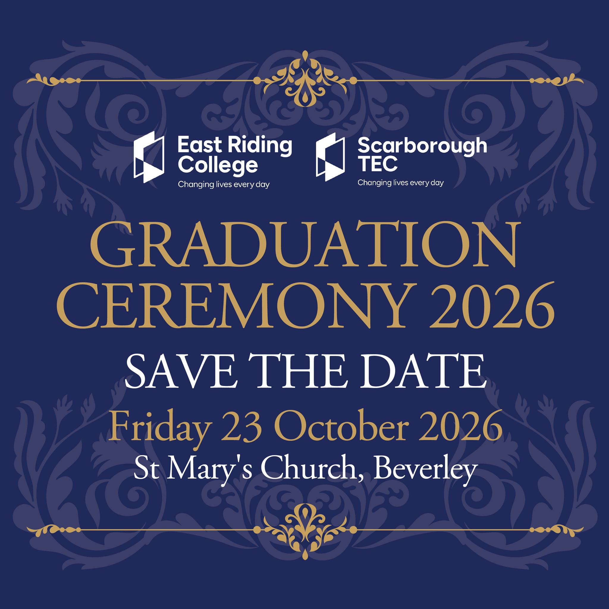 Scarborough - 🎓 Graduation 2026 – Save the Date 🎓 We’re excited to ...