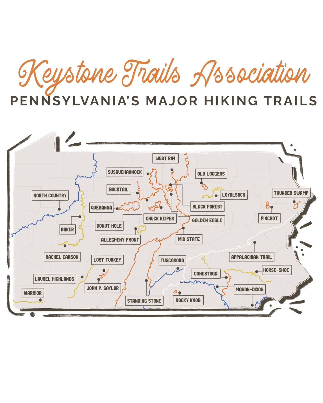 Trails at Jakes Rocks | Warren PA