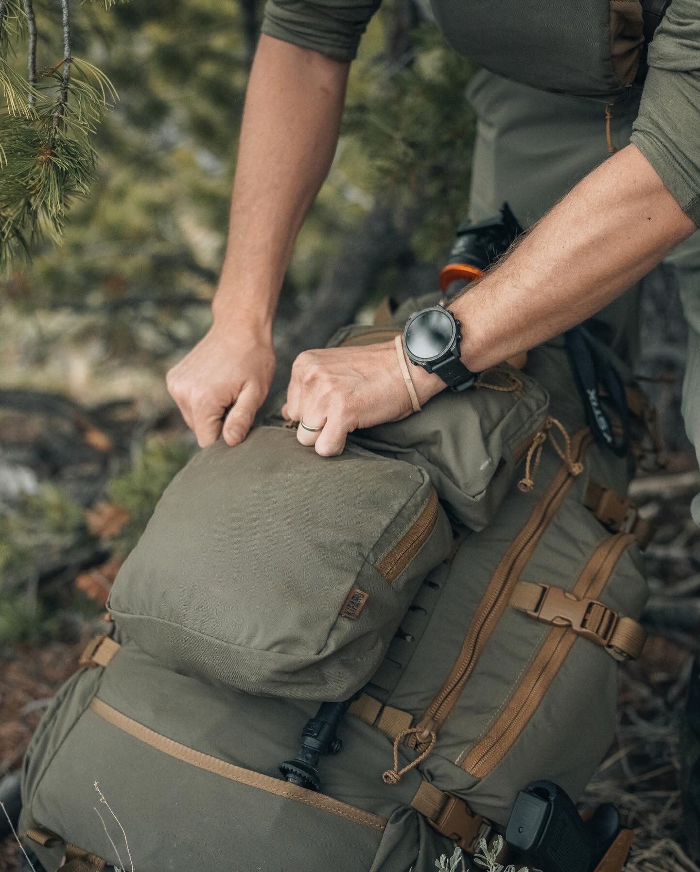 Your pack, your way. Modularity is key when building the perfect