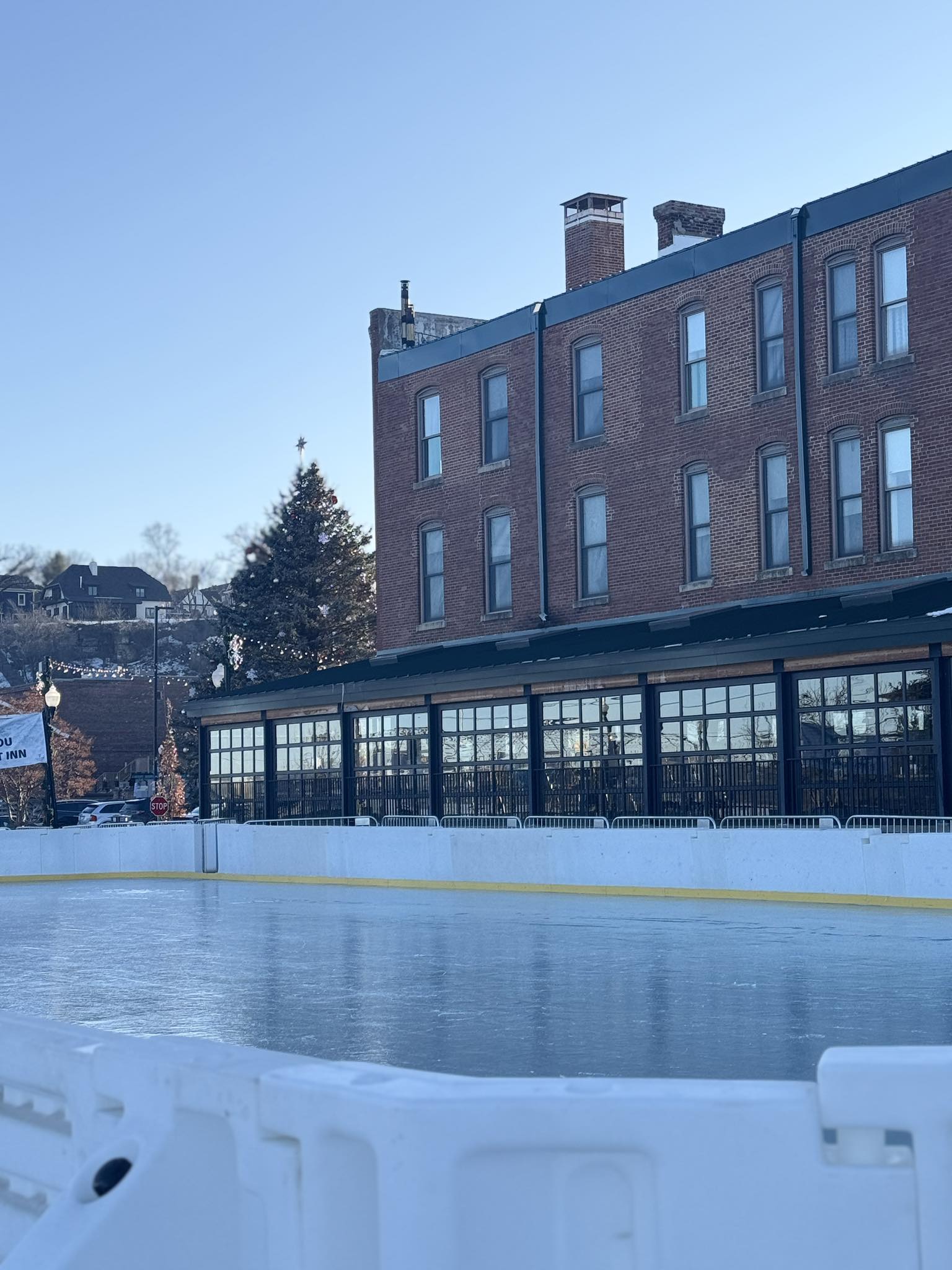 The Ice Rink outside... - Charlie's Restaurant & Irish Pub | Facebook