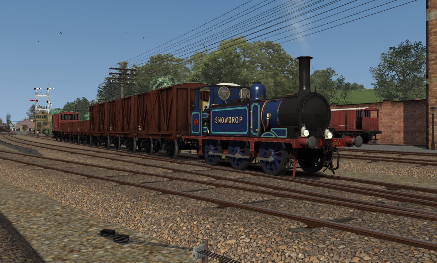 JRS - Jordans Railway Simulator - LSWR N15 later the well known King ...