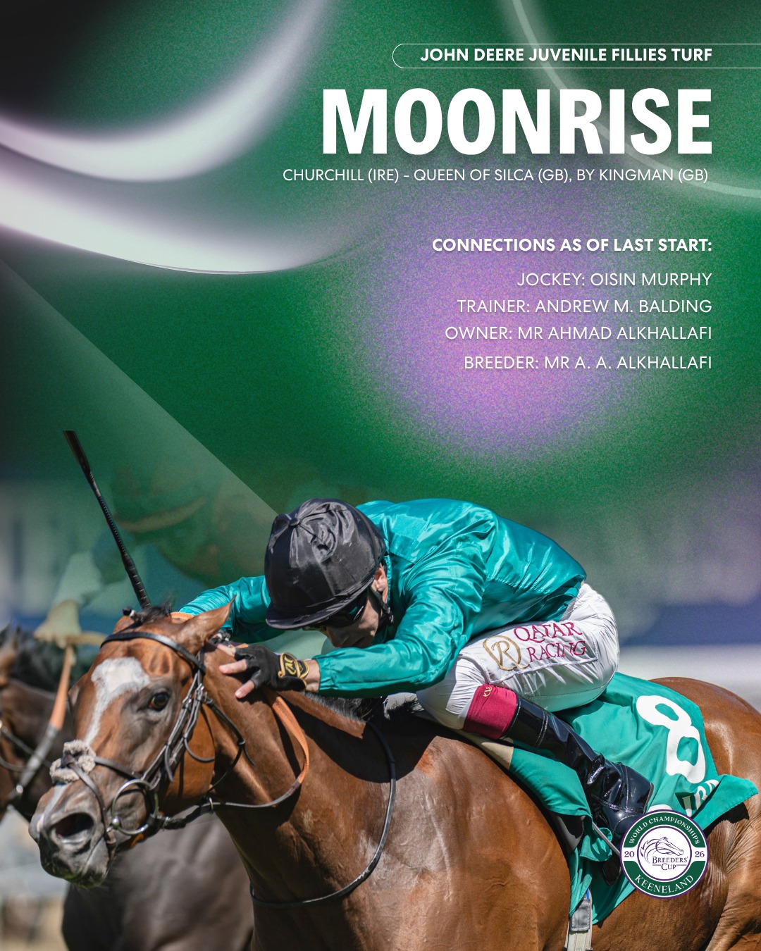 競馬Breeders' Cup 2021 Champion ジャージジャケット Breeders' Cup Bound 🏆 📸: Eclipse Sportswire