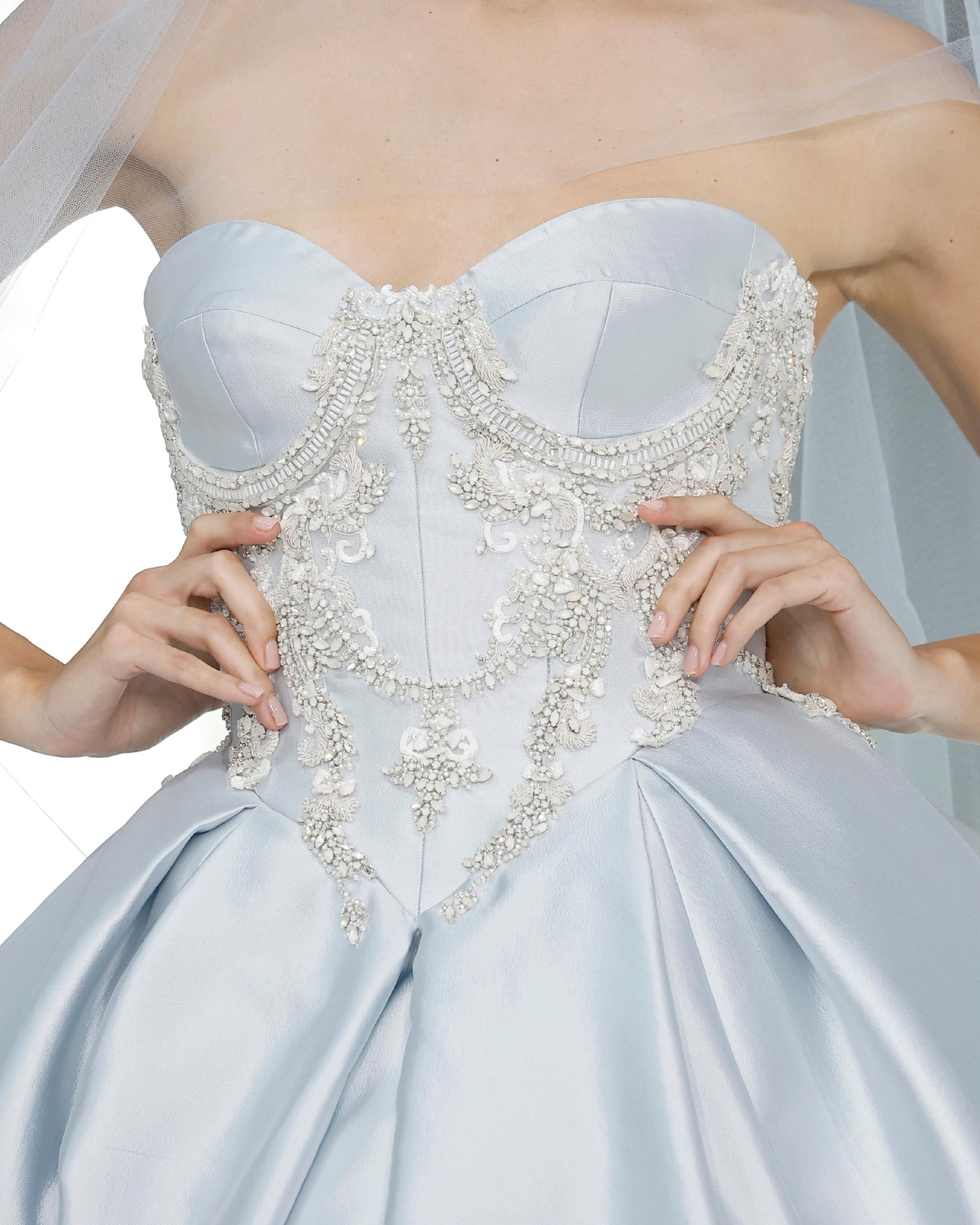 lace and tulle wedding dress Elegant Off-Shoulder with Basketweave Bodice Skirt Plus Size line flower tulle skirt spring1launch2026 Modest Crepe A-line Wedding Size:LARGE - 6-7Y