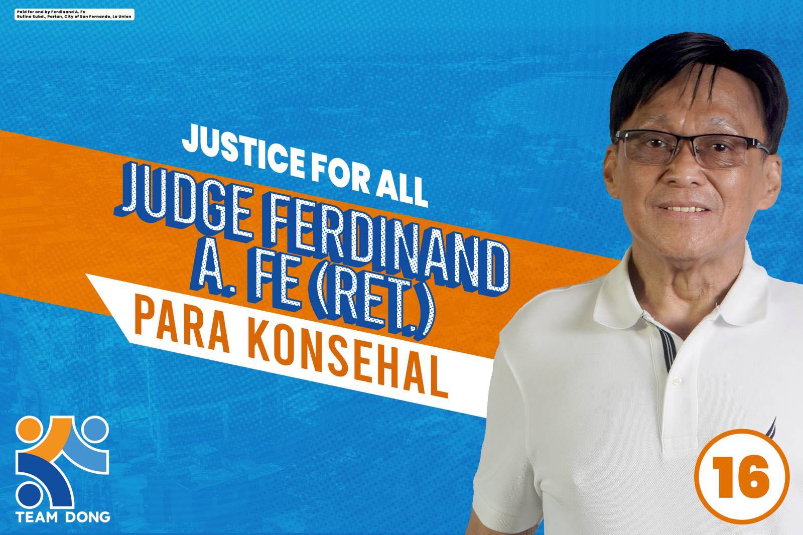 Judge Ferdinand Fe on... - Lilibeth 