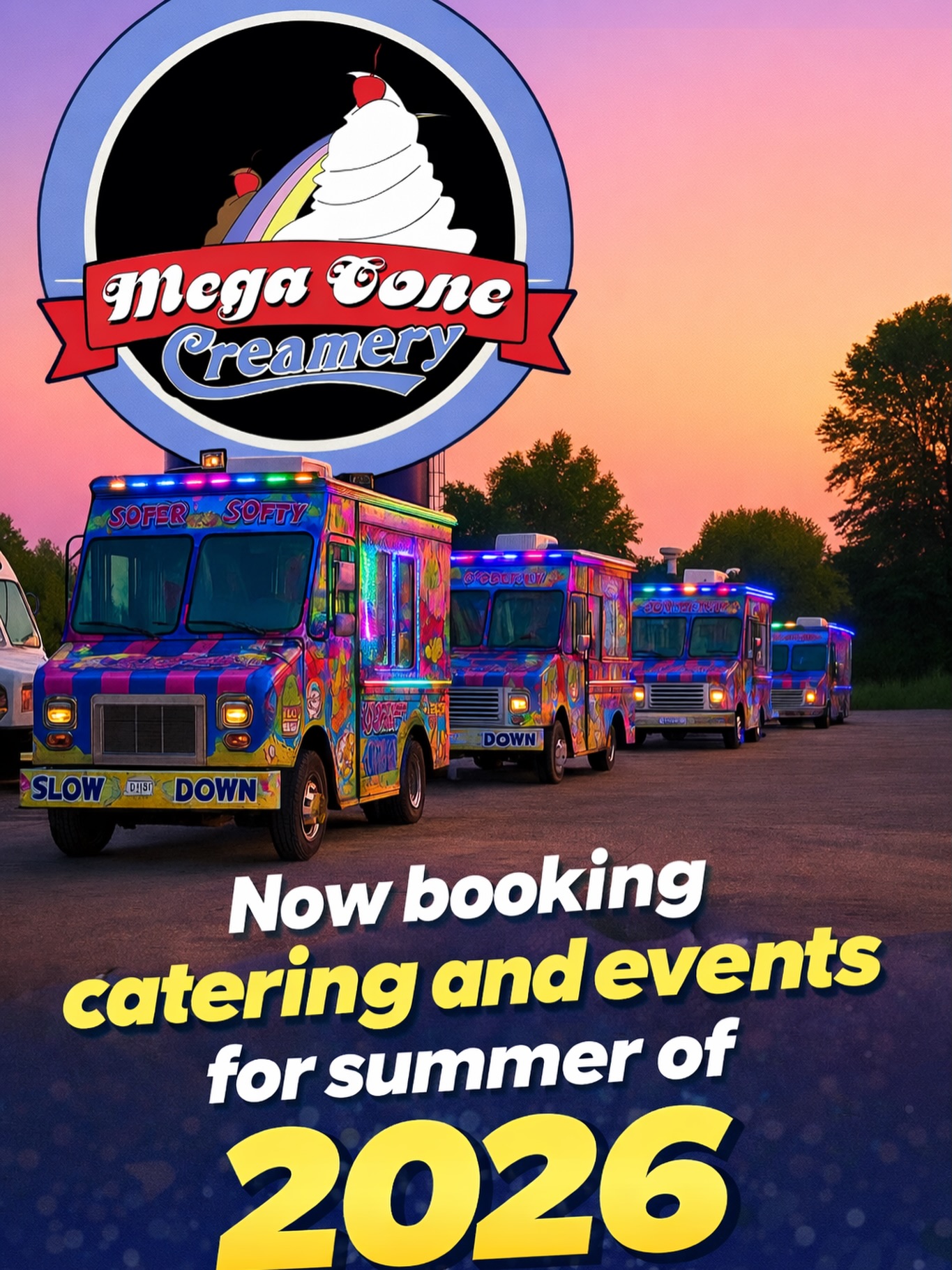 Ice Cream Truck... - Ice Cream Truck MegaCone Creamery