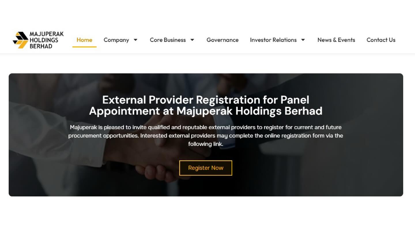 Majuperak - Majuperak invites qualified and reputable external ...