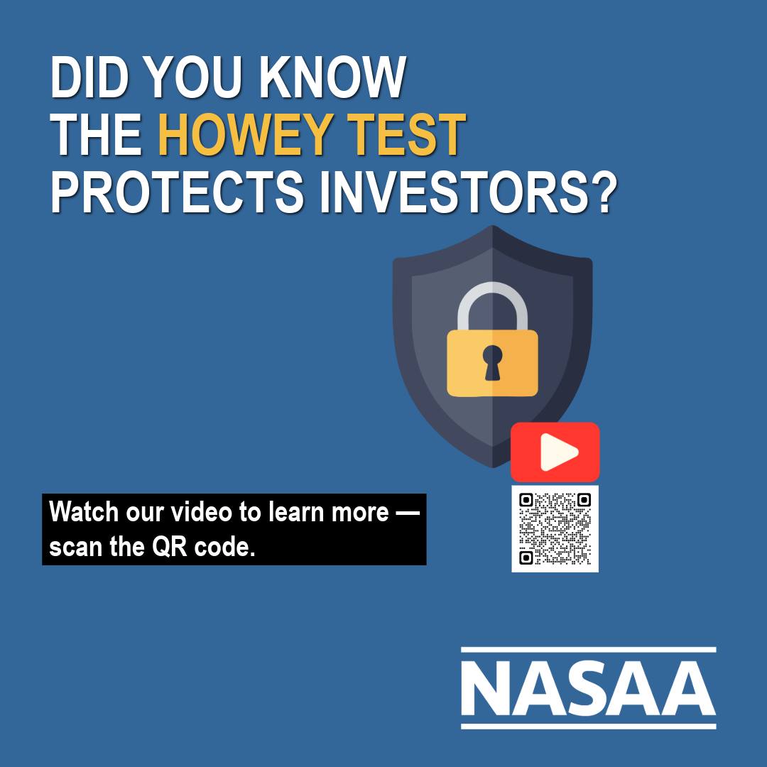 NASAA - Did you know the Howey Test has been protecting investors for ...