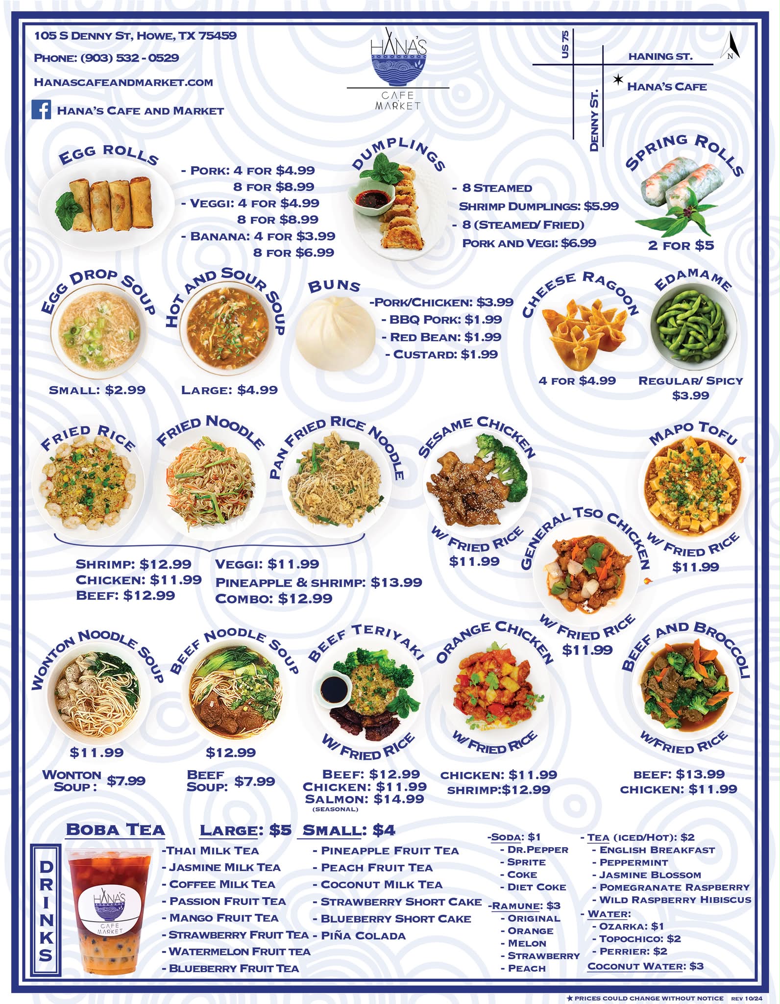 Hana's Cafe and Market | Howe TX