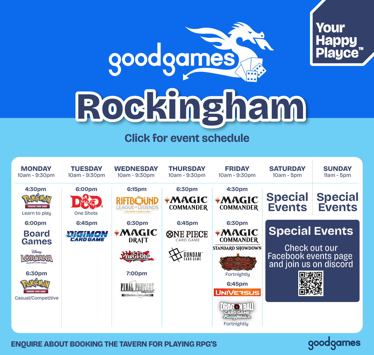 Good Games Rockingham | Rockingham WA