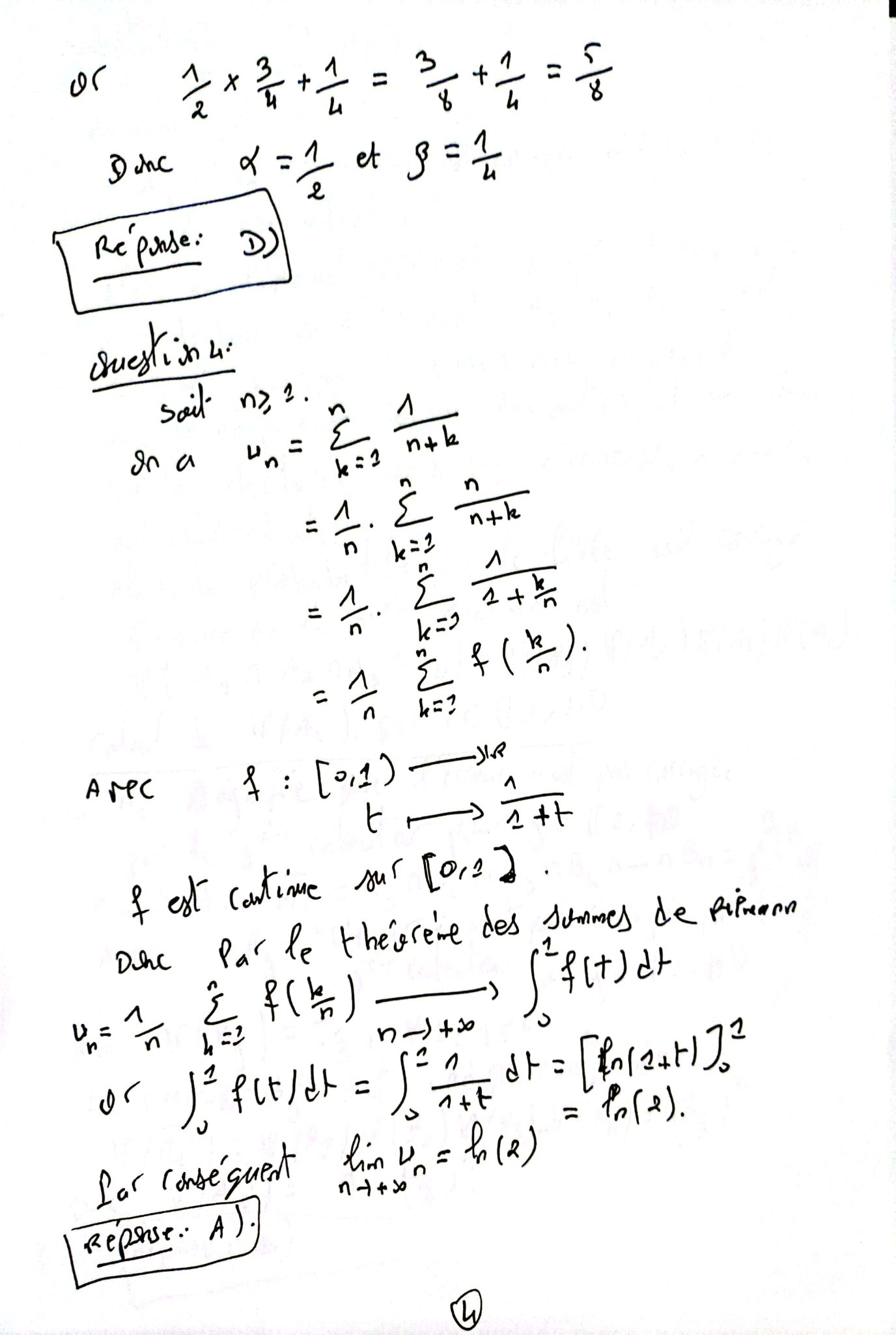Réussir les maths en prépa