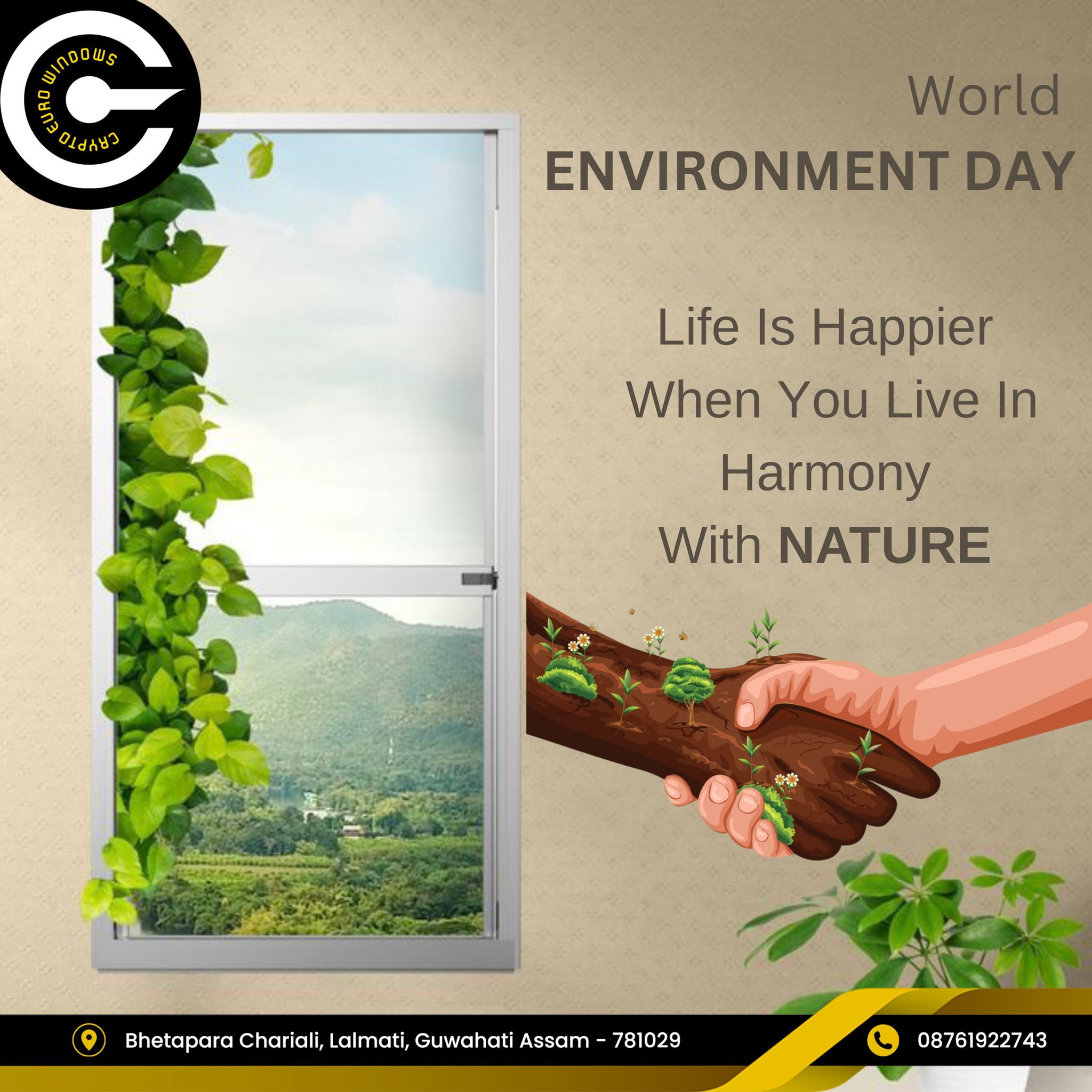 Crypto - Celebrate World Environment Day with Crypto Euro Windows ...