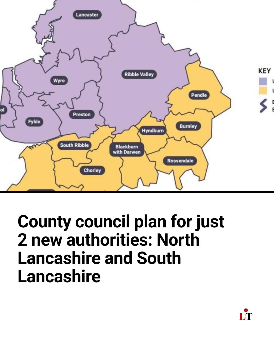 Lancashire - Here's how it would look - and what it means 👇 | Facebook