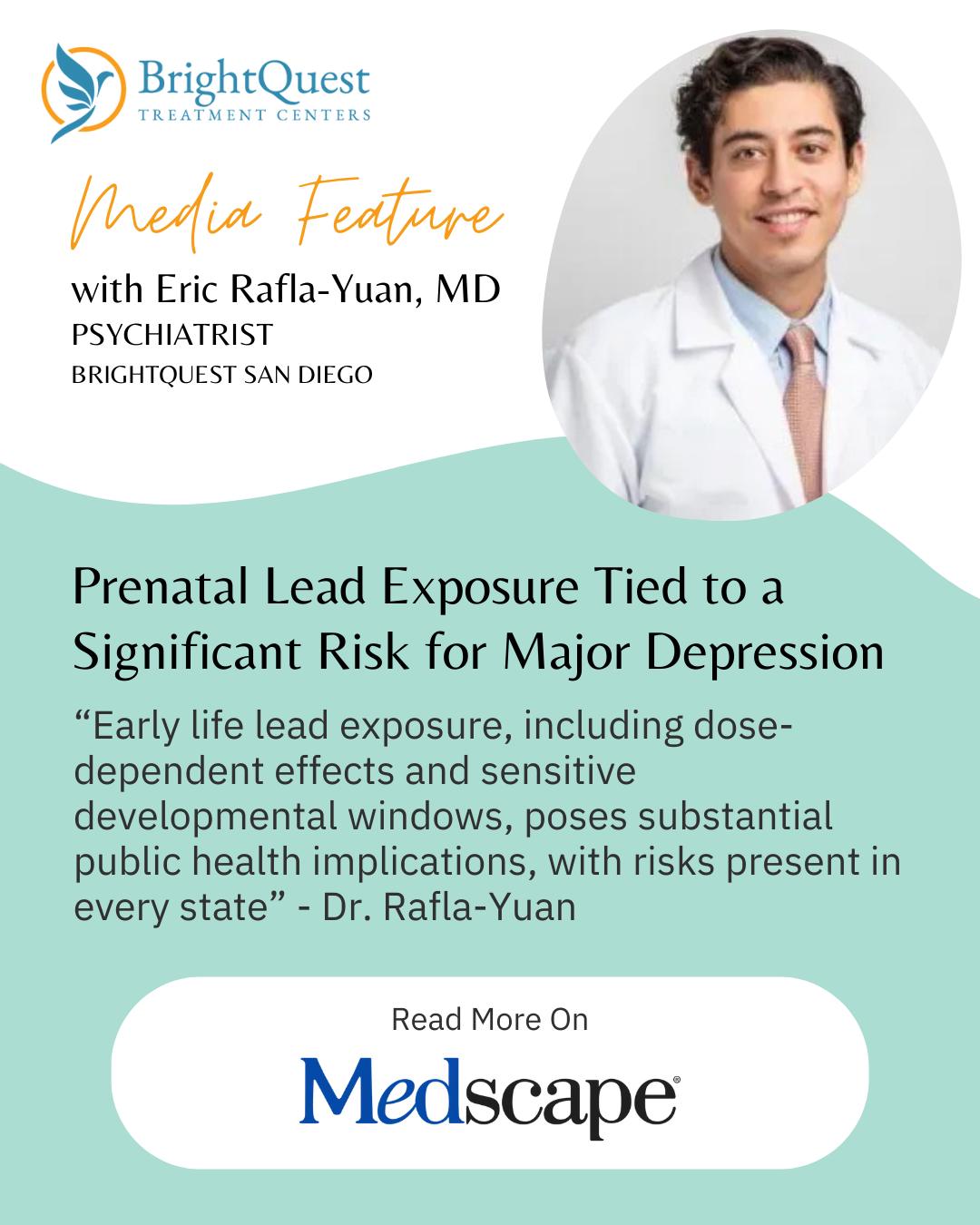 BrightQuest - We are proud to share that Eric Rafla-Yuan, MD ...