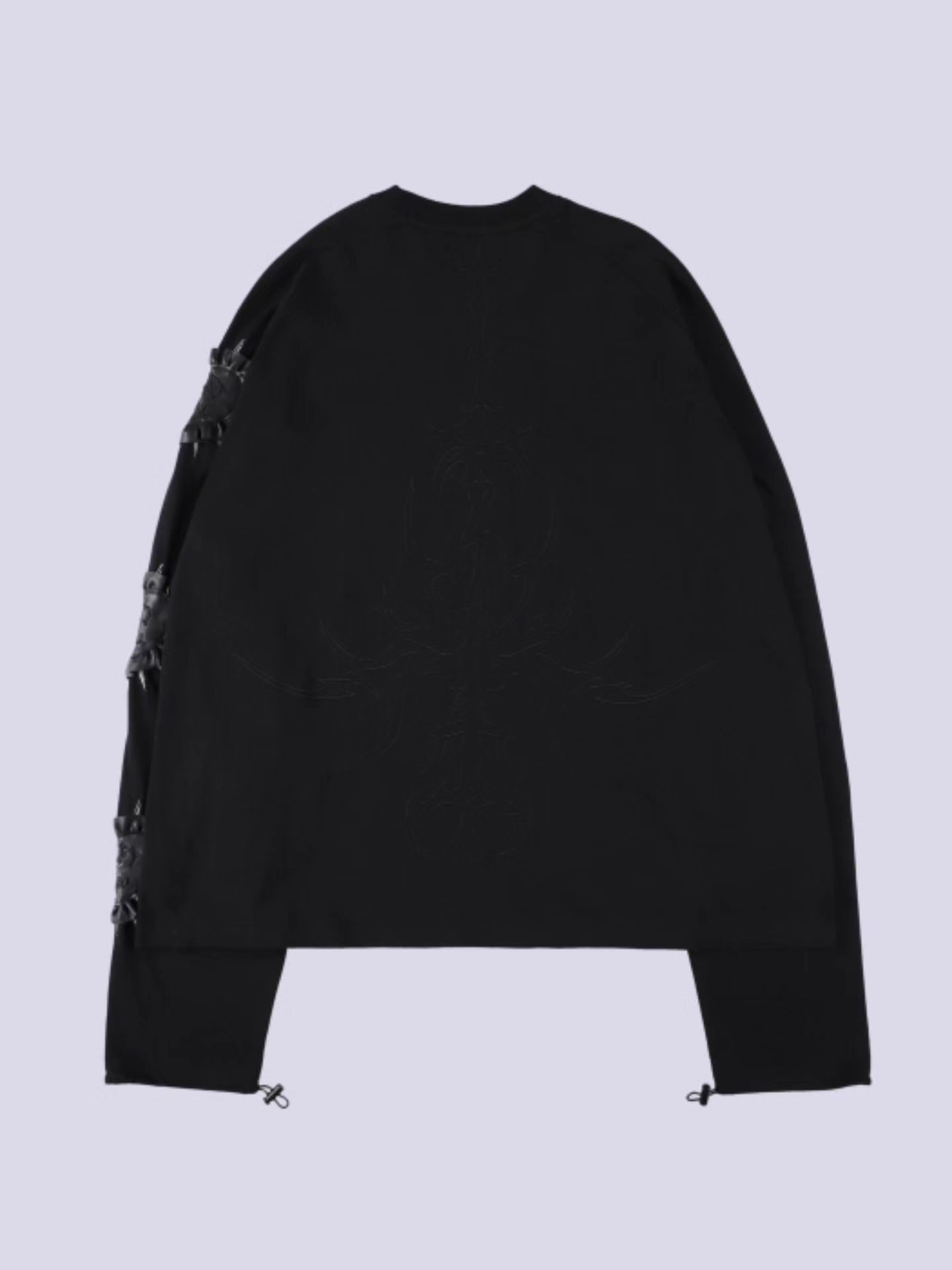 IMVAL×GALFY / Doll Dog 大萌袖 L/S TEE［BLK］ IMV056-BLK ￥14,300