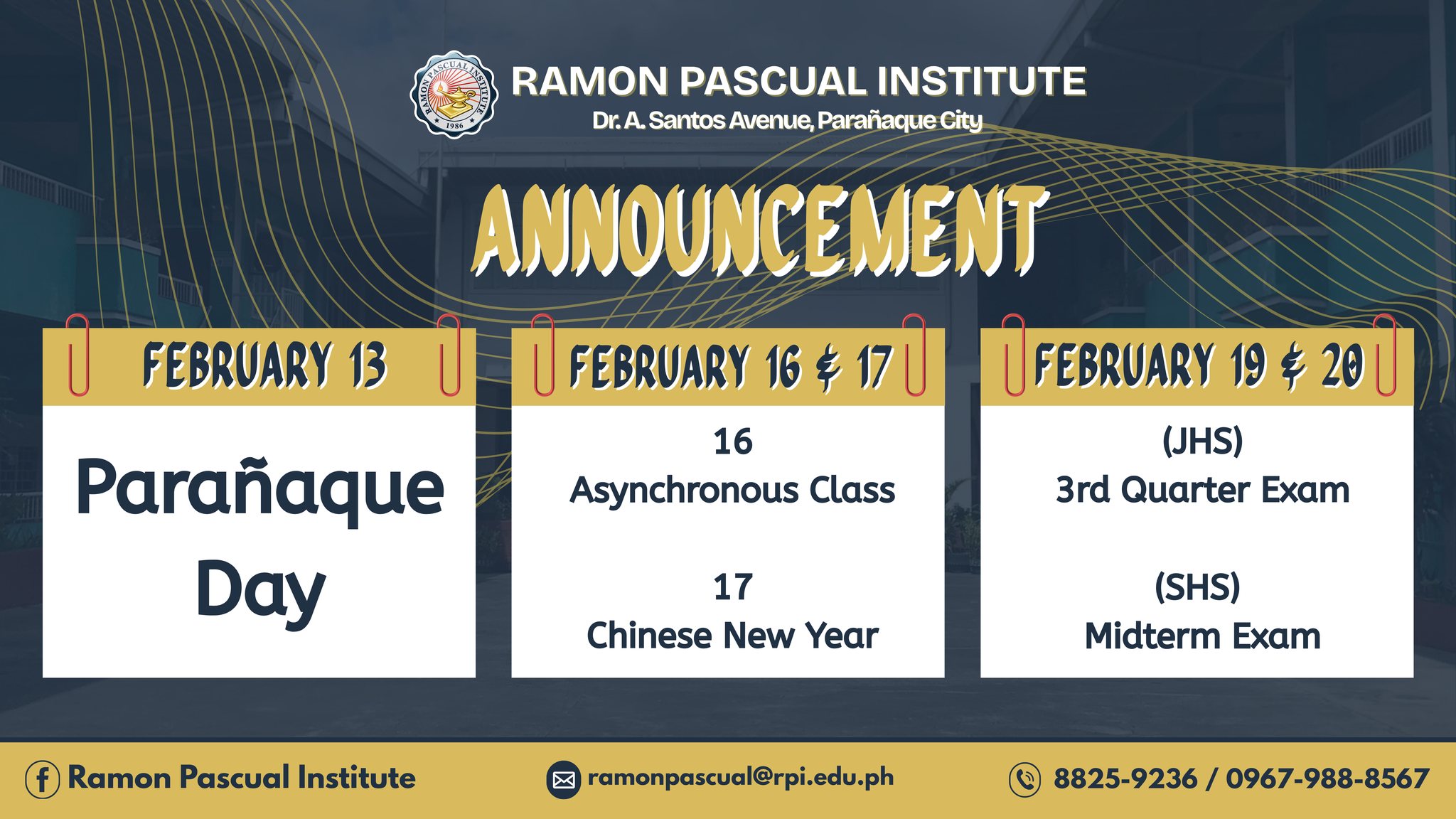 Ramon Pascual Institute added a... - Ramon Pascual Institute