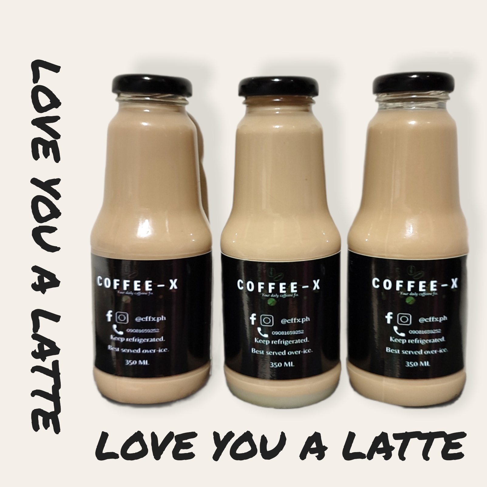 Coffee-X - Love You A LATTE 🤎 (Bundle) Buy some bottles or in bundles ...