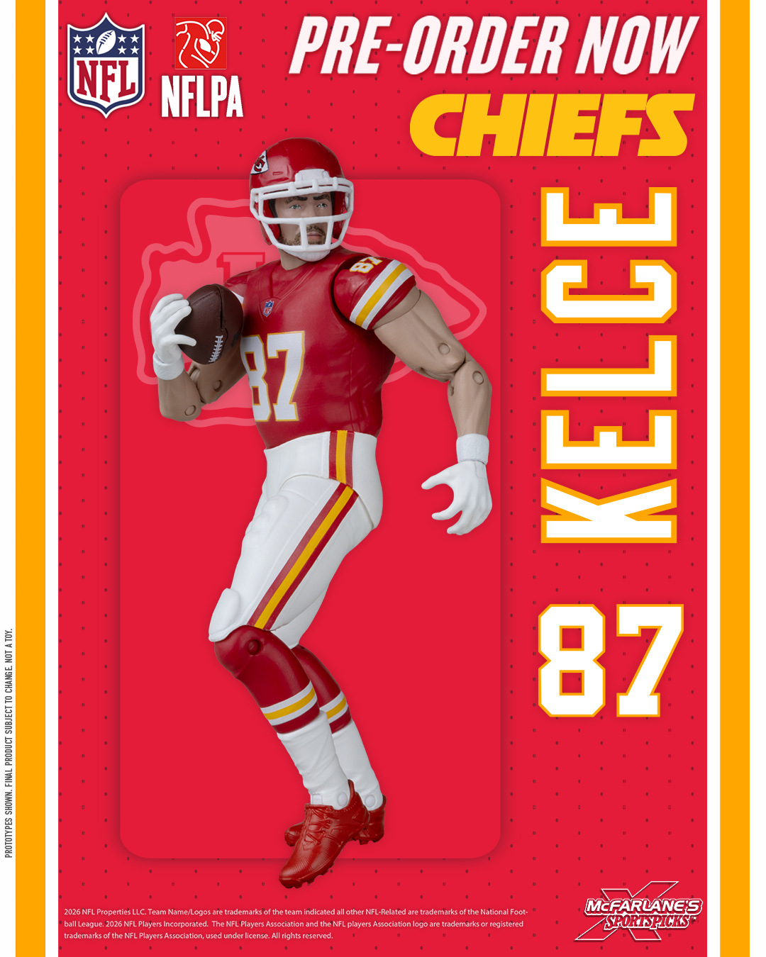 Travis Kelce (Kansas City Chiefs) is available for pre-order NOW