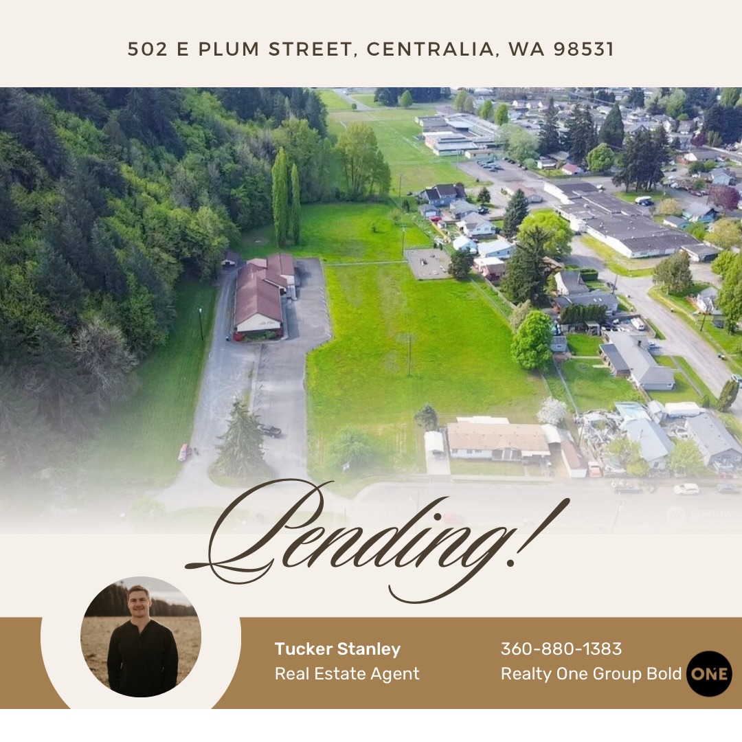 Tucker Stanley- Realty One Group Bold | Chehalis WA