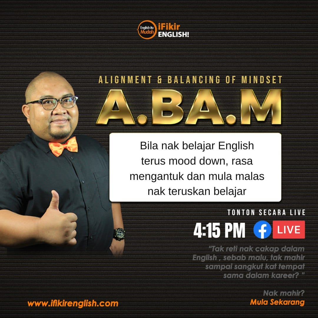 Ifikir English Nak Belajar English Je Mula Mengantuk Facebook