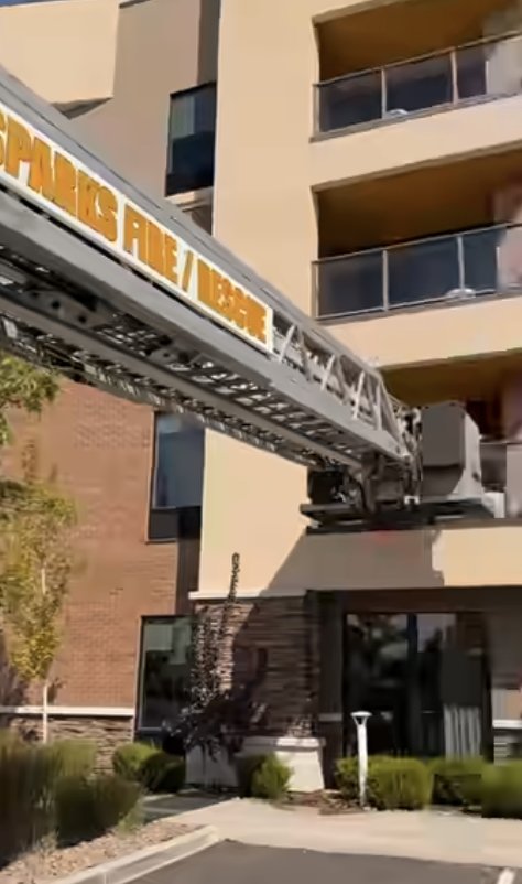 Sparks Firefighters responded to a hotel for a reported room and