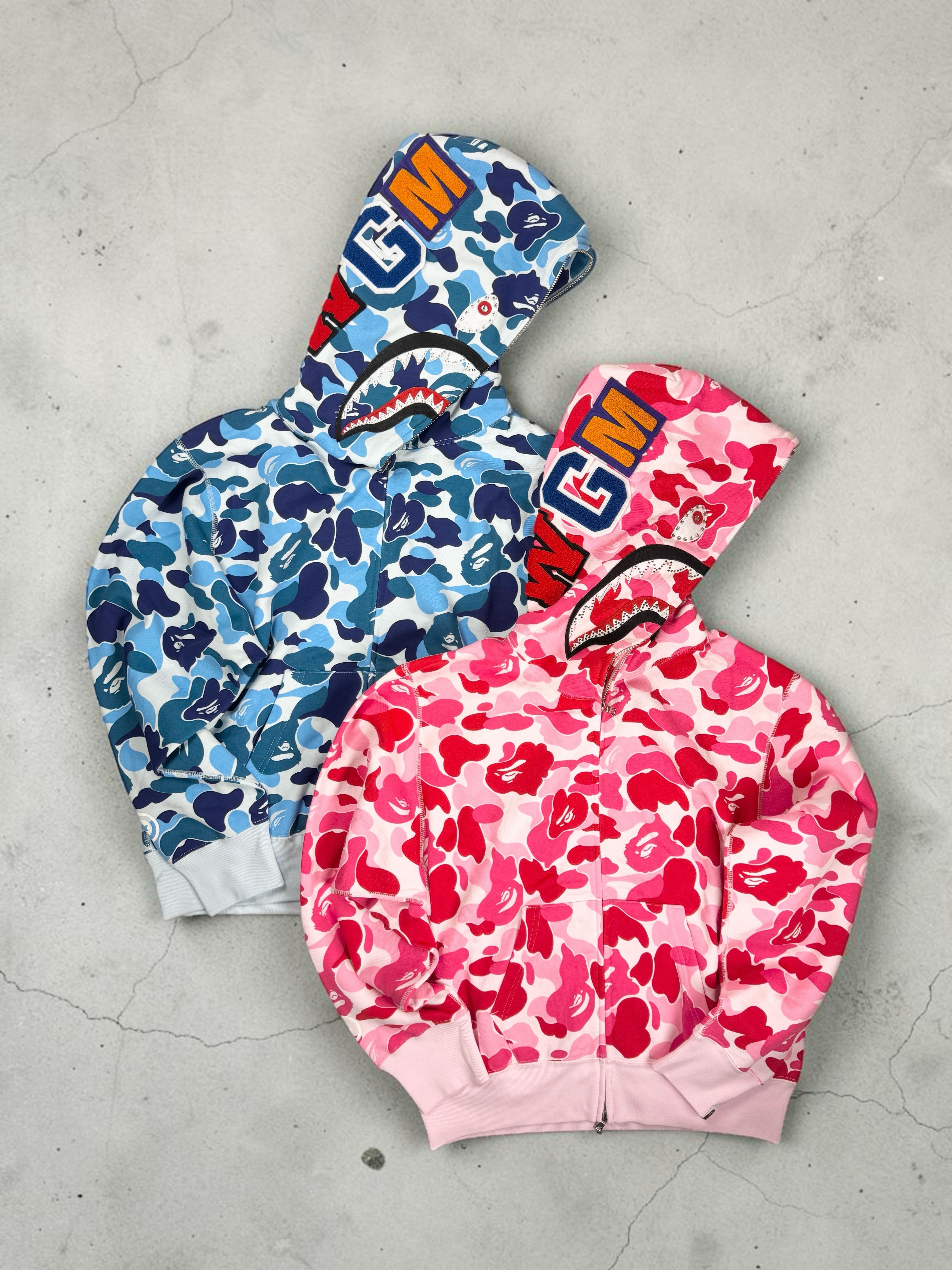 7/29 New arrival A BATHING APE 26FW ABC CAMO CRYSTAL STONE SHARK