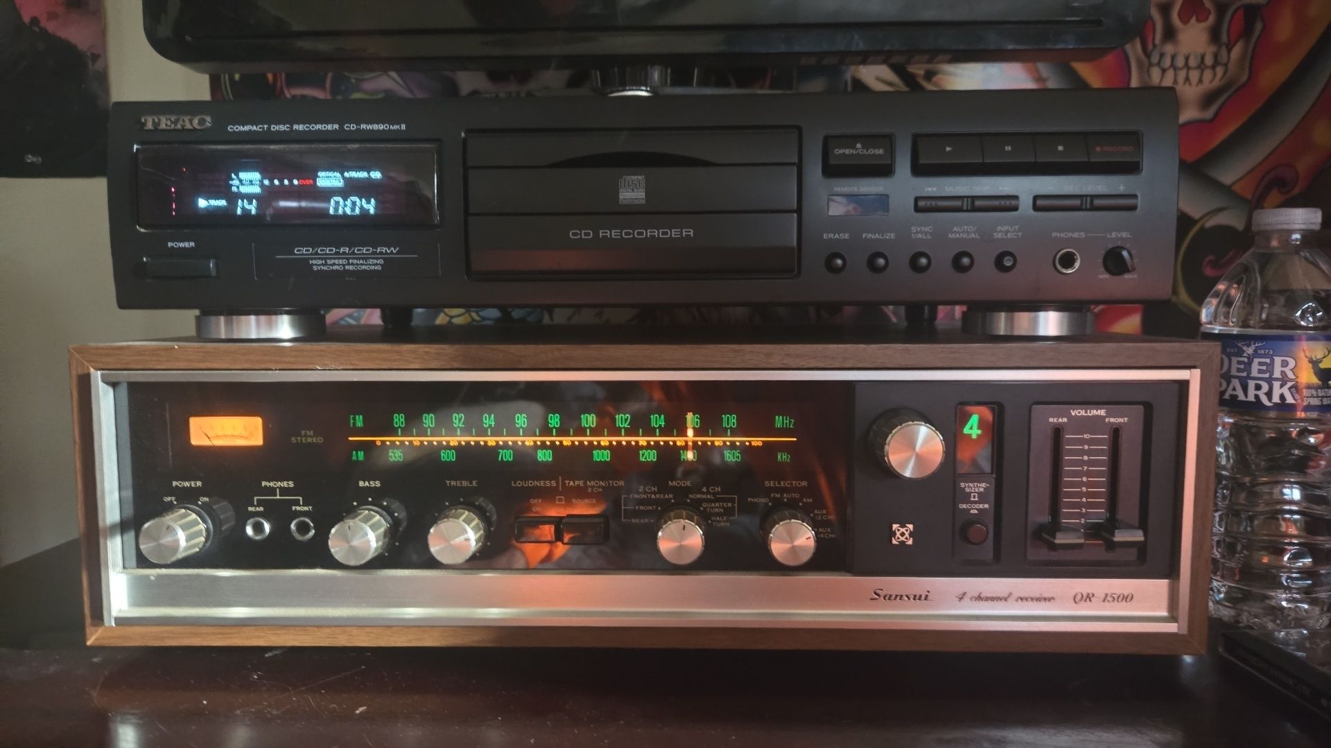 Sansui qa-6000 quadraphonic amplifier introduction