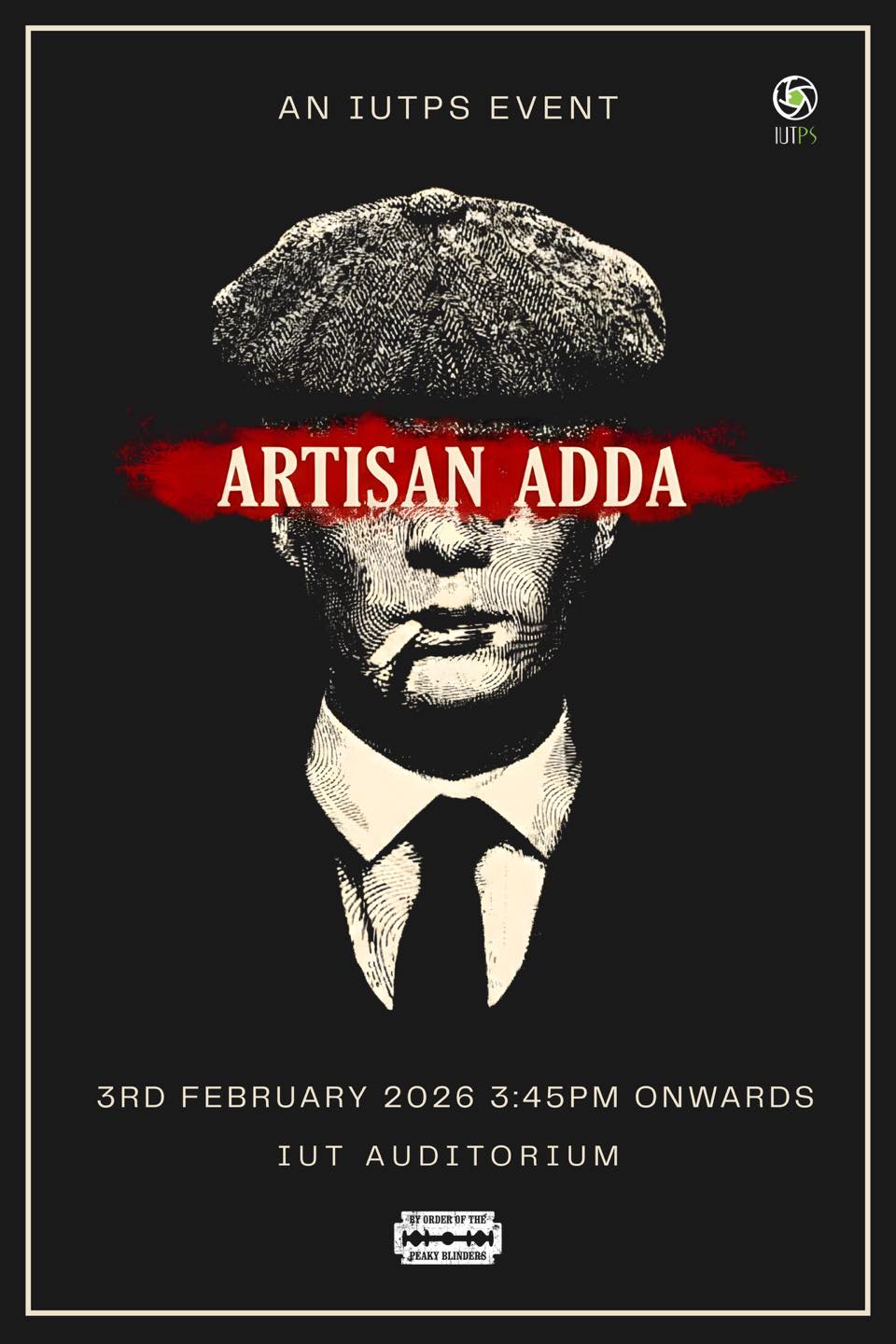 IUT - Gear up for Tuesday afternoon! IUTPS is bringing Artisan Adda ...