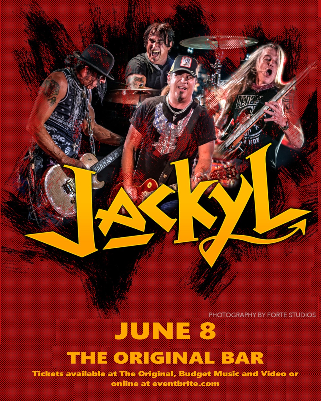 Jackyl live at The Original Bar in Minot, ND on June 8th, 2026