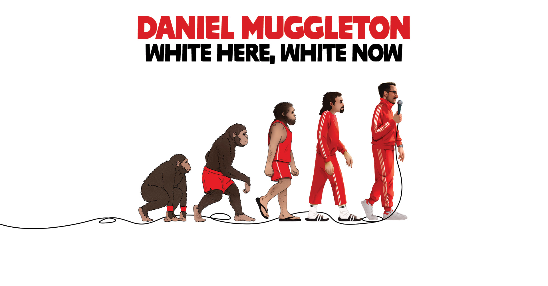 Daniel Muggleton - White Here, White Now - GC Laughs Festival