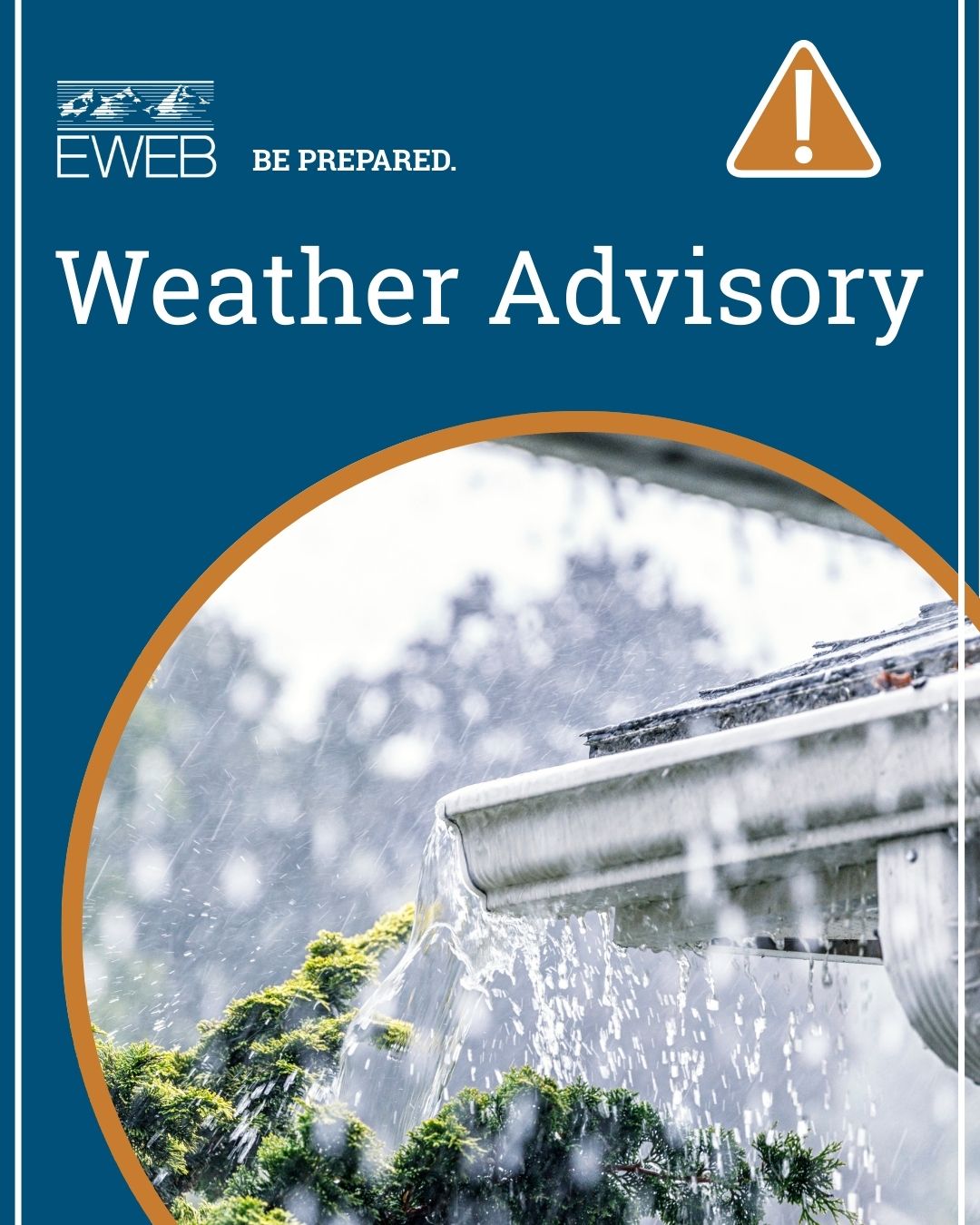 The NWS has issued a heavy... - Eugene Water & Electric Board | Facebook