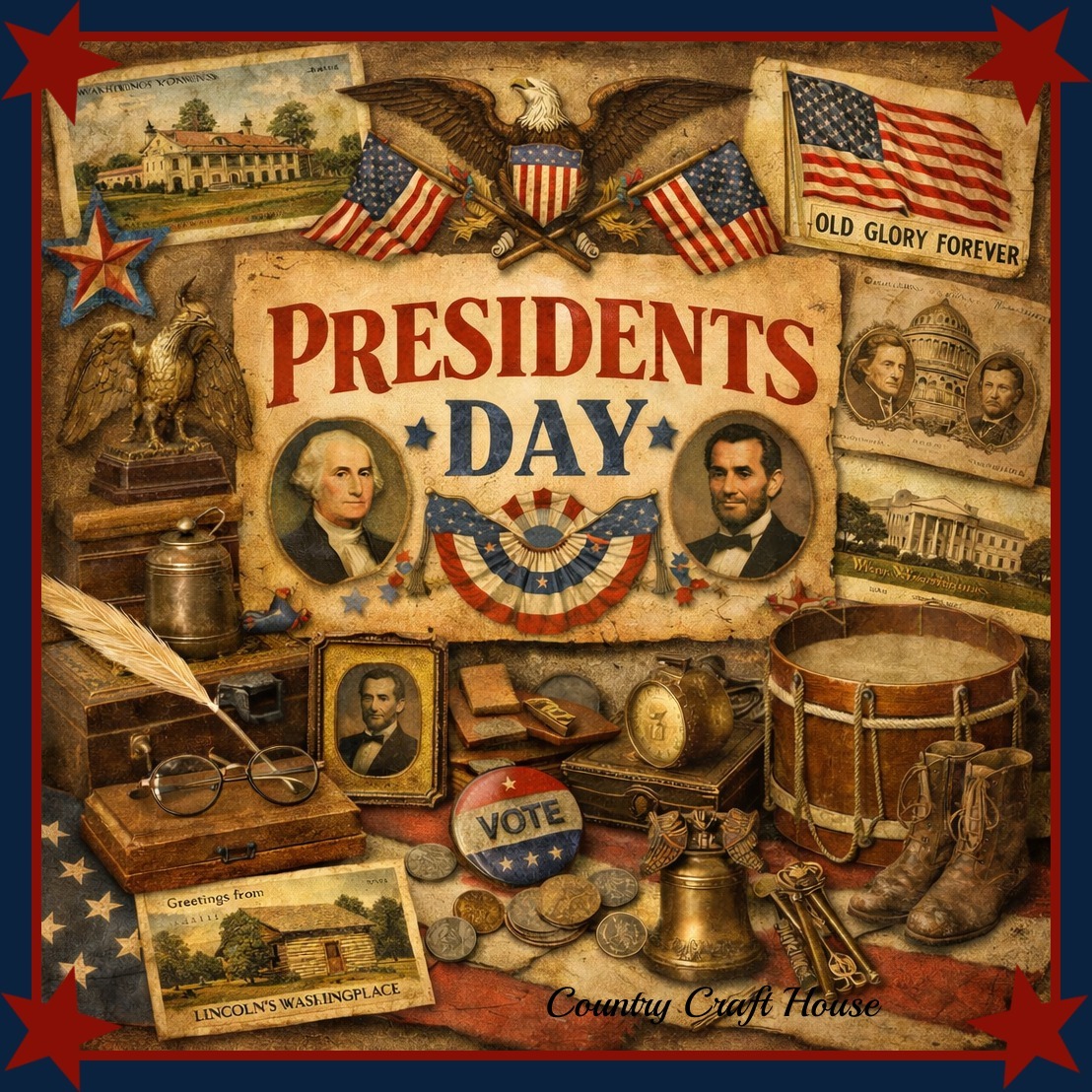 Rutherford - Happy Presidents Day 2026! Thanks to Country Craft House ...