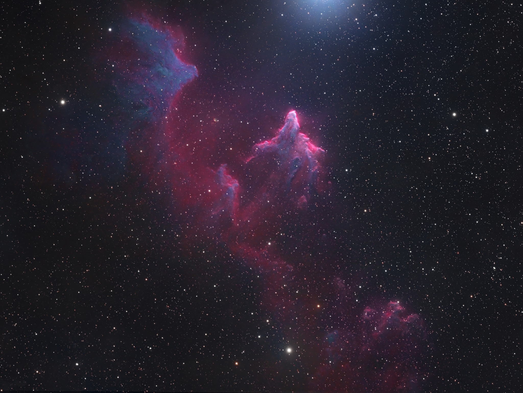 IC 63. The Ghost of Cassiopeia 33 hours in bortle 8 skies! S30