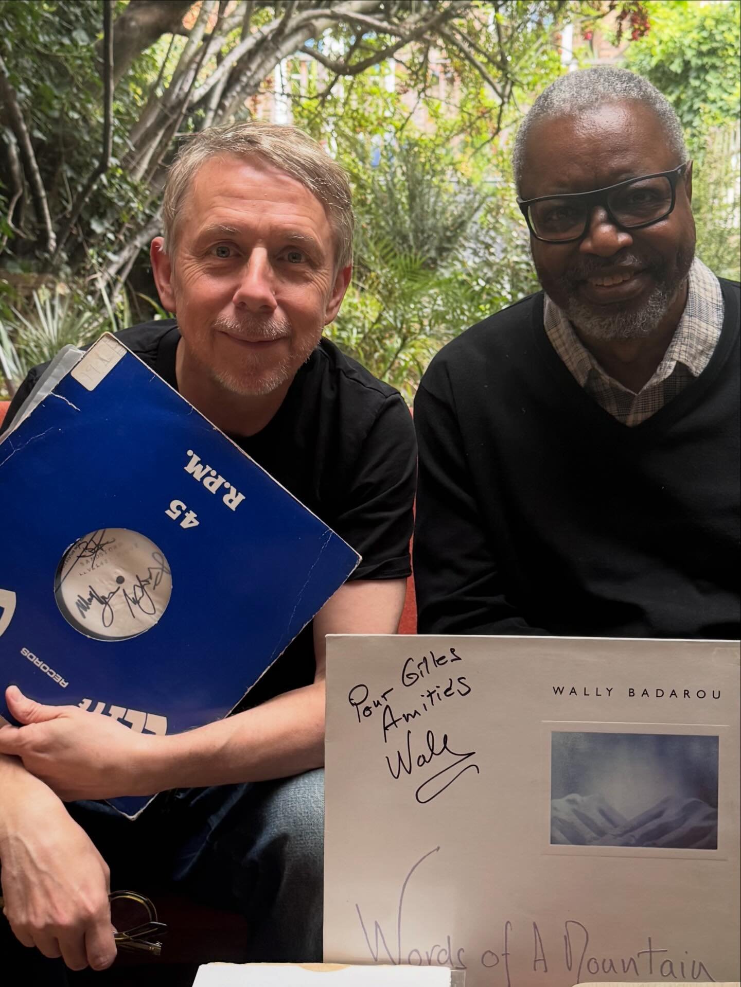 What an absolute joy to get @wally_badarou_official to sign the 