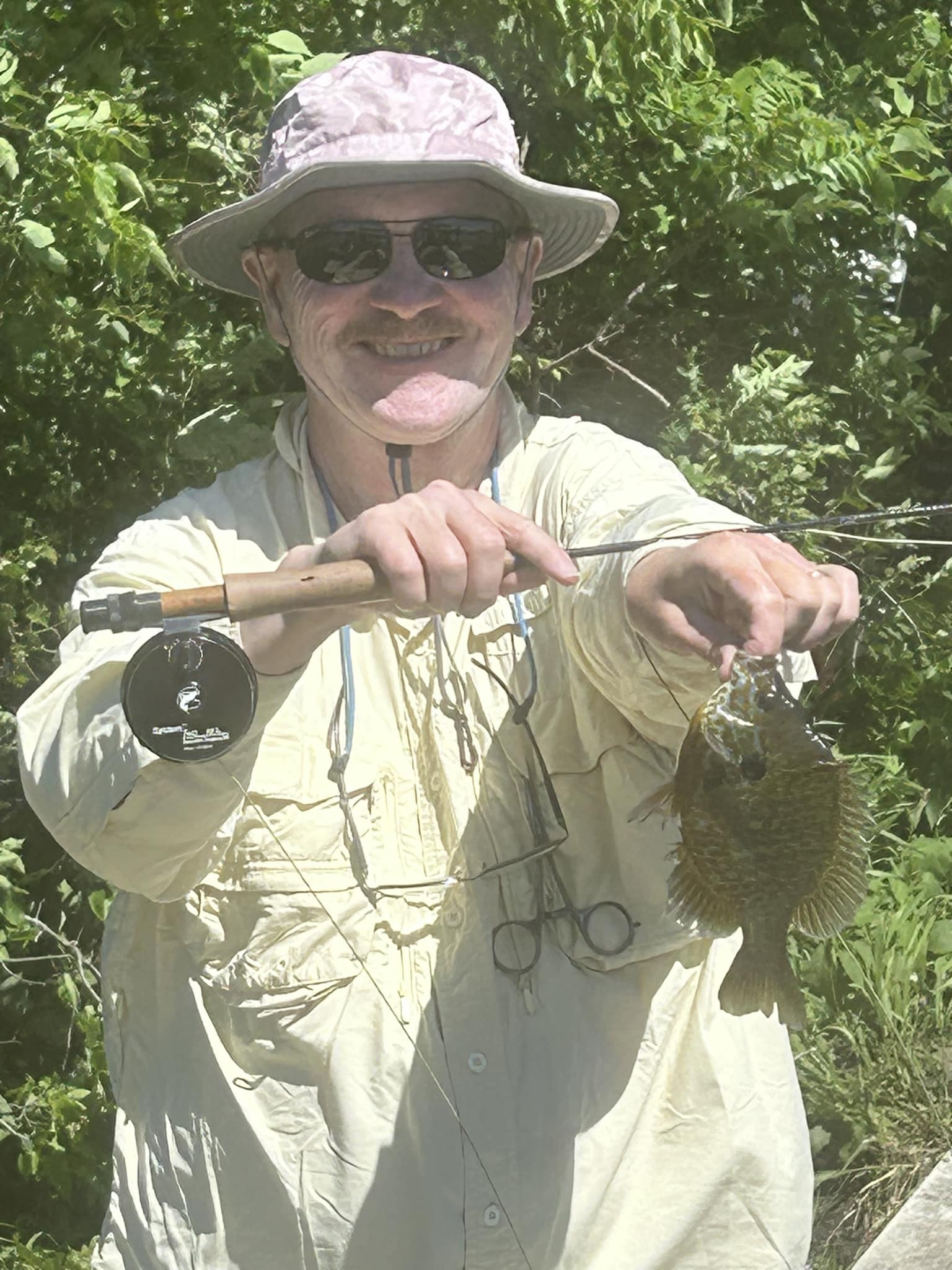 1980 Orvis Ultra Fine 2 wt, CFO 11, and a Rocky Mountain Brook Trout.