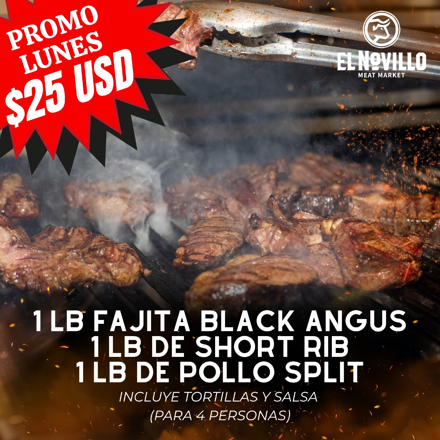 El - 🔥 ¡𝘾𝙤𝙢𝙞𝙚𝙣𝙯𝙖 𝙡𝙖 𝙨𝙚𝙢𝙖𝙣𝙖 𝙘𝙤𝙣 𝙨𝙖𝙗𝙤𝙧 𝙖 𝙥𝙖𝙧𝙧𝙞𝙡𝙡𝙖𝙙𝙖! 🔥 En El Novillo Meat ...