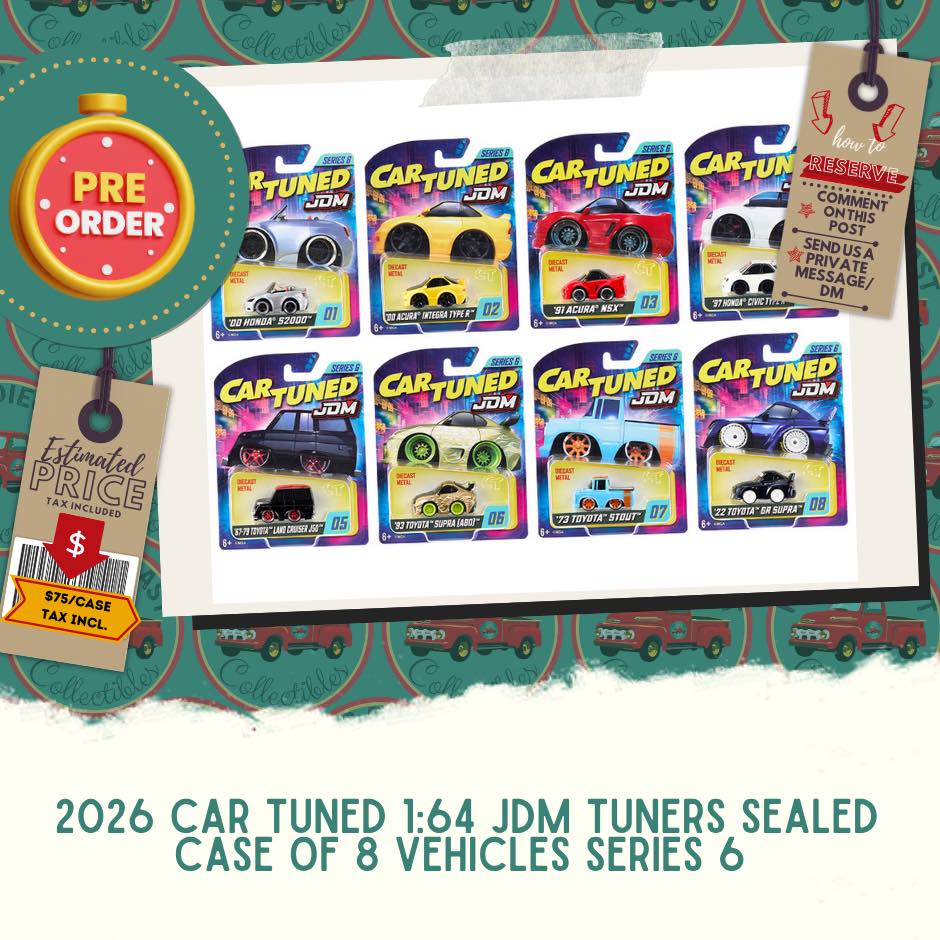 2026 Car Tuned 1:64 Hobby Alternate Series 7 pre-order available